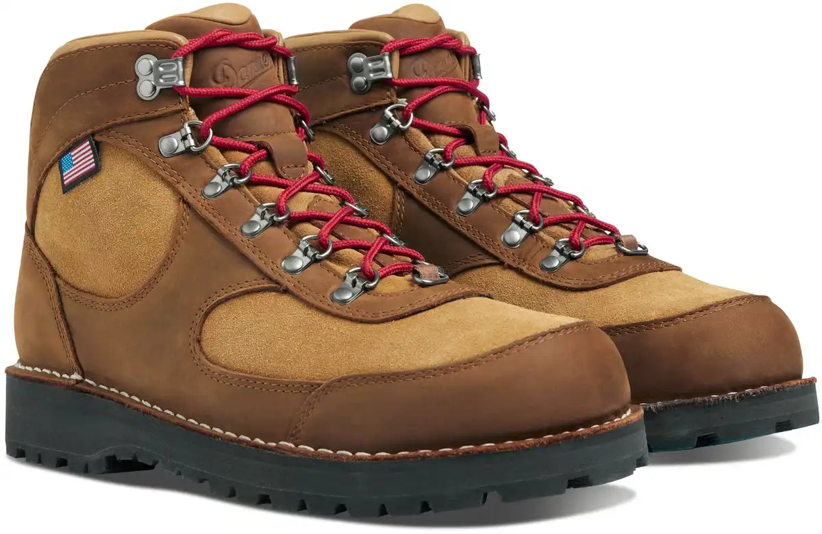 Cascade Crest 5" Grizzly Brown/Rhodo Red GTX
