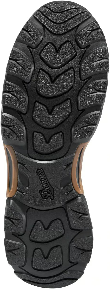 Sharptail Snake Boot Side-Zip 17" Brown