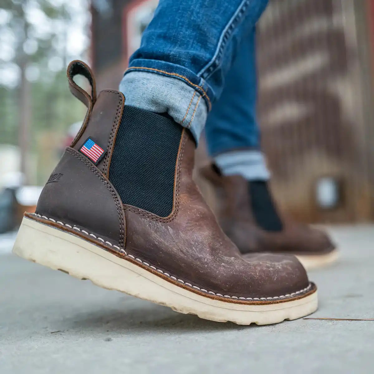 Women's Bull Run Chelsea 5" Brown Wedge