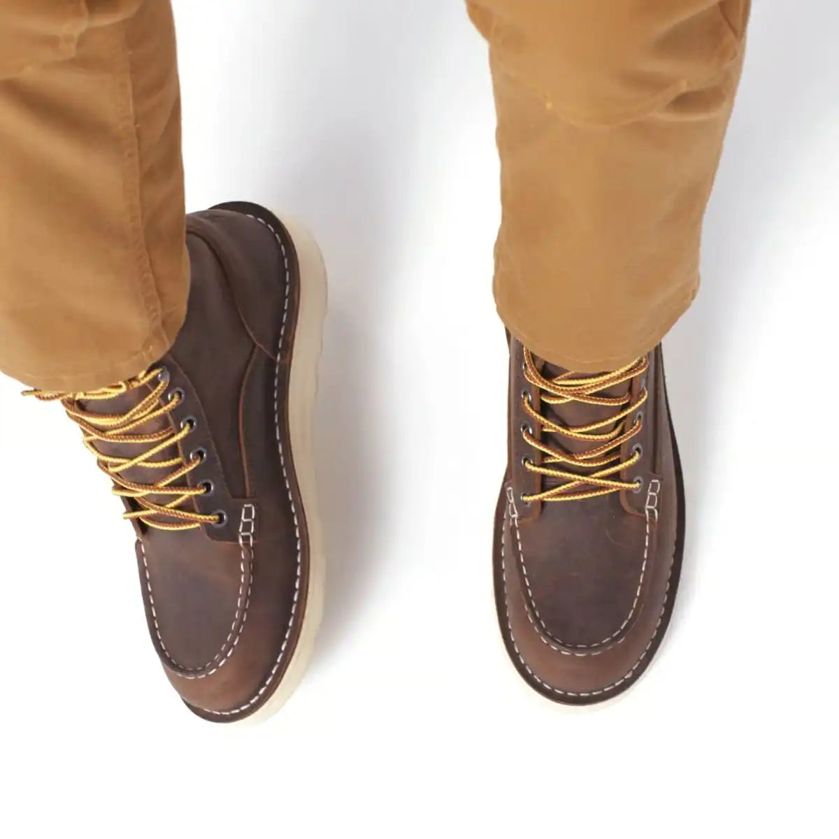 Women's Bull Run Moc Toe 6" Brown ST