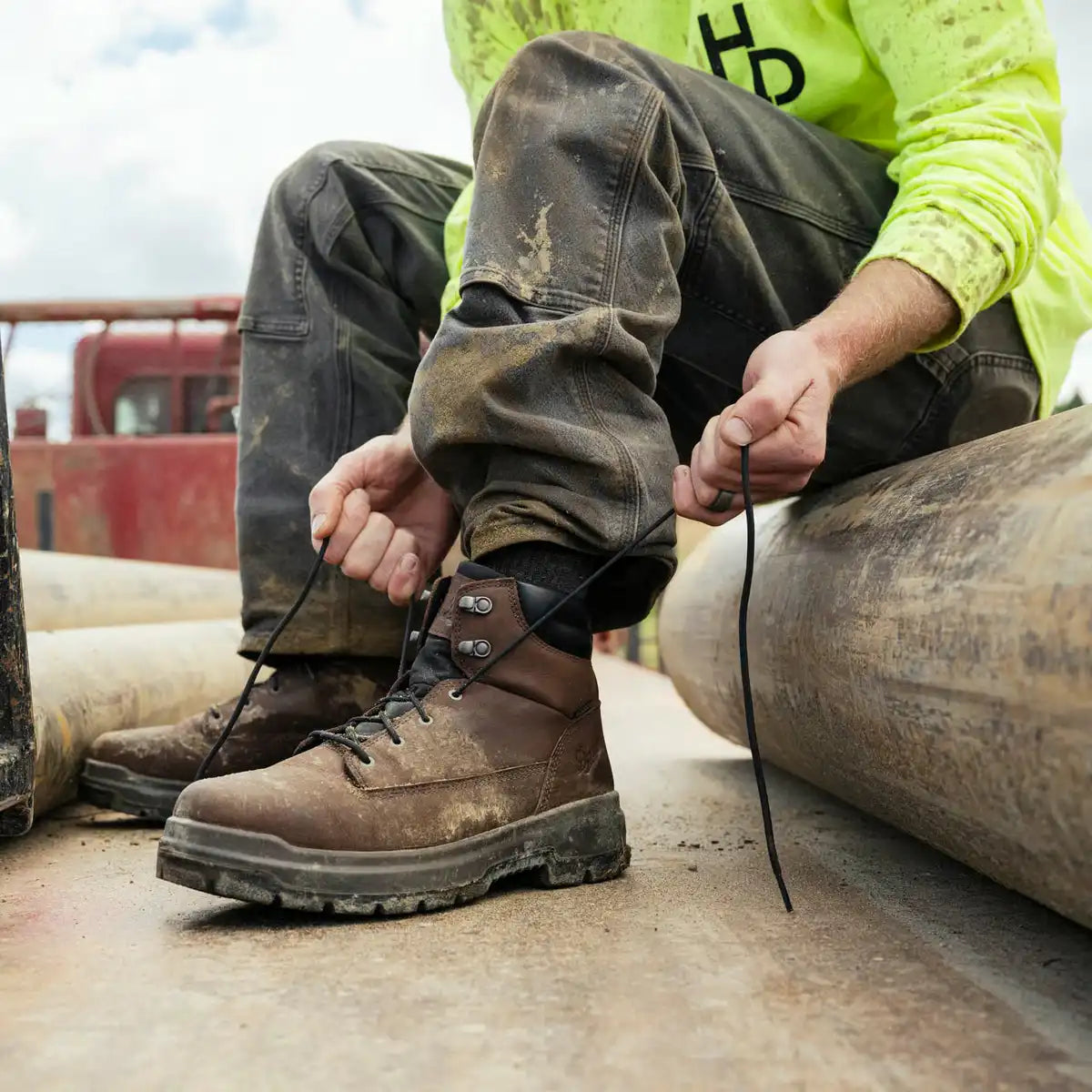 Men's Ground Control 6" Brown ST