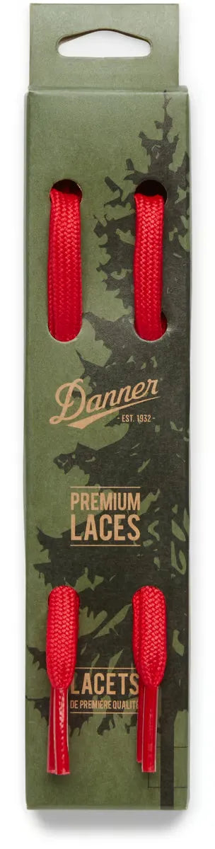 Danner Logger 917 Laces Waxed Red