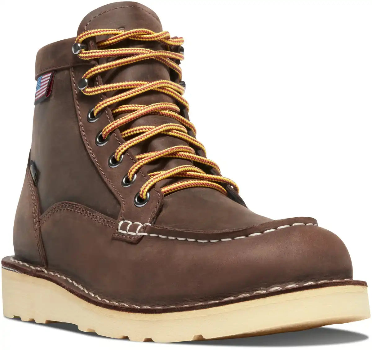 Bull Run Moc Toe 6" Brown GTX W