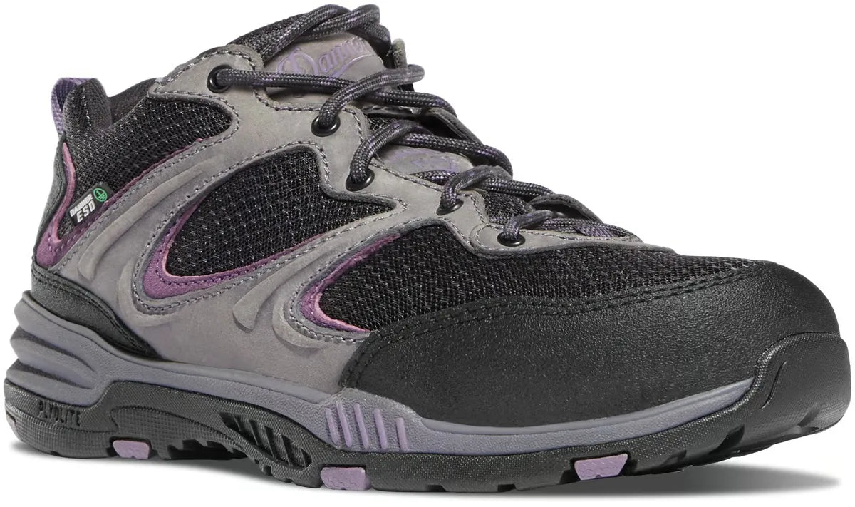 Women's Springfield Low 3" Gray/Purple ESD NMT