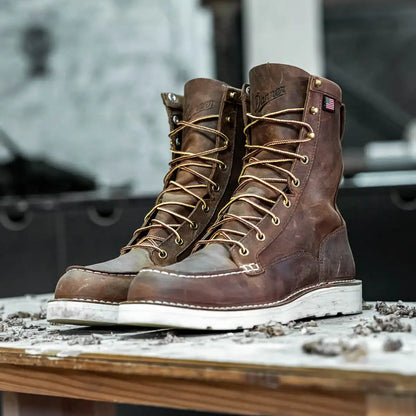 Bull Run 8" Tobacco Moc Toe