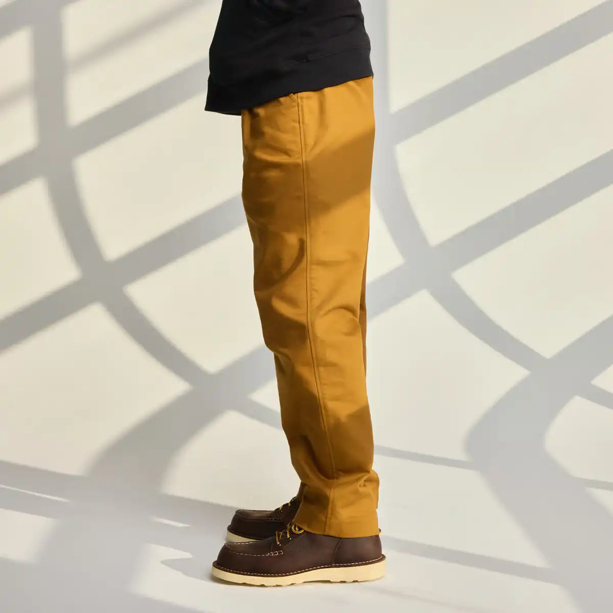 Men's Pleated Forager Pants Golden Brown
