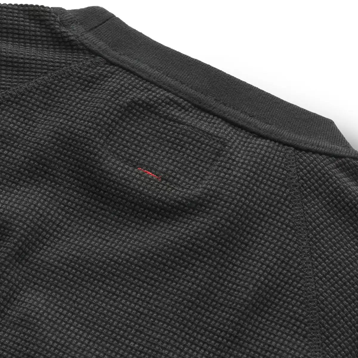 Santiam Waffle LS Tee Black