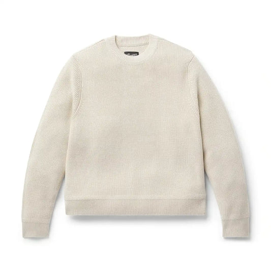 Men's DWR Wool/Cotton Sweater Castle Wall