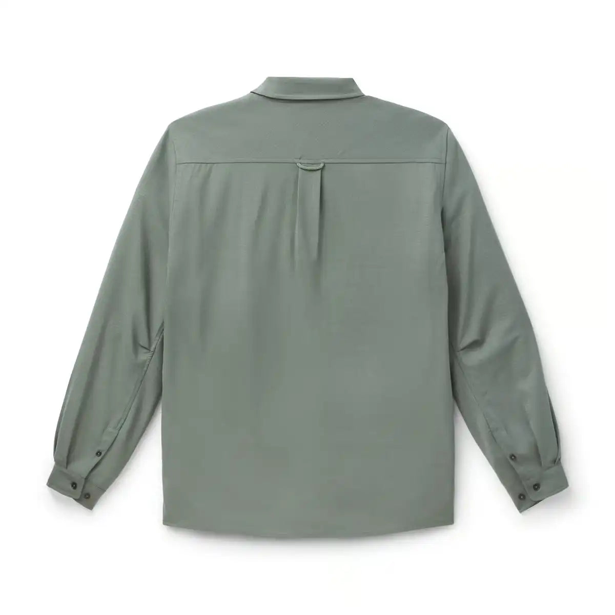 Men's Summer Wool LS Trail Shirt Agave Green