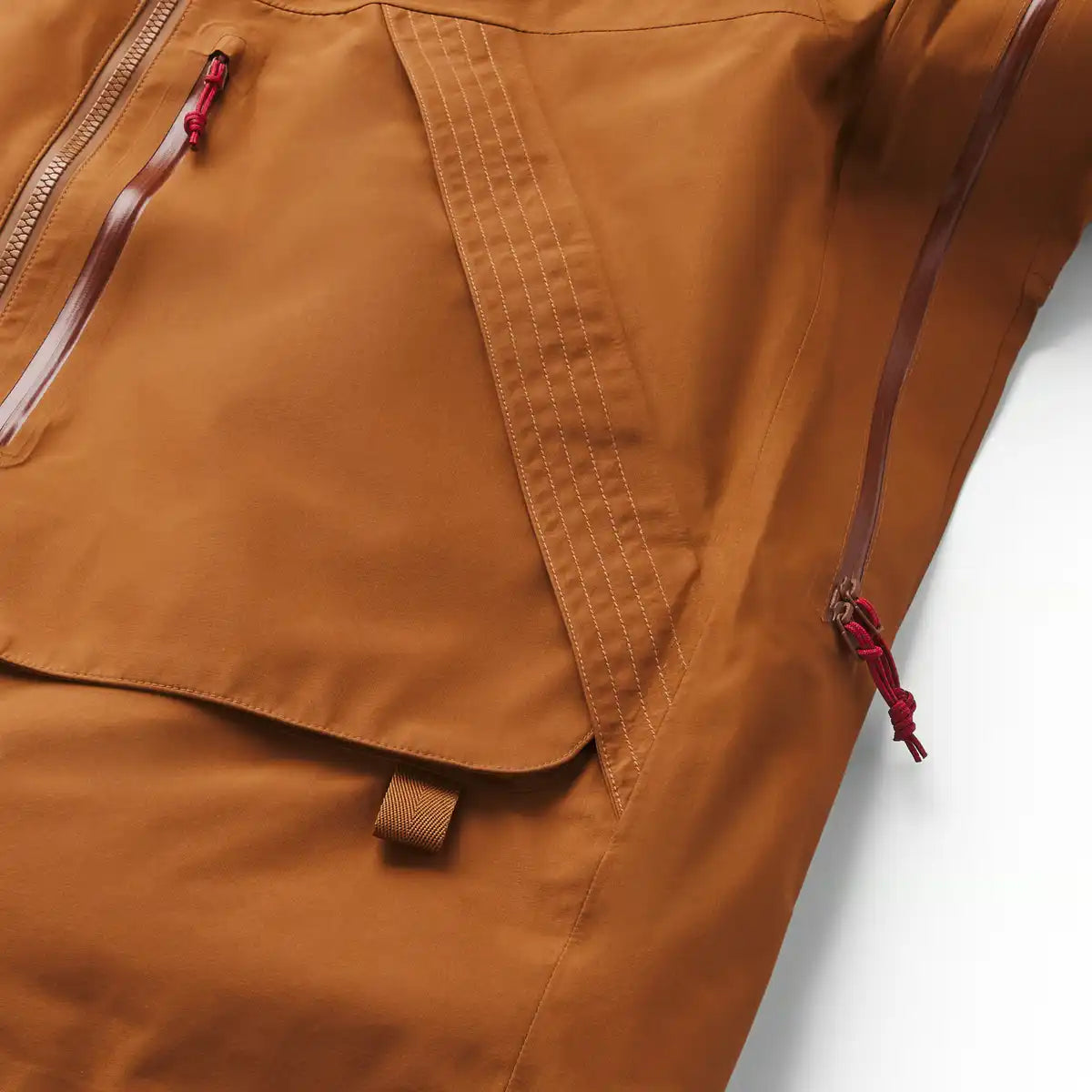Cascade Crest Packable 3L GTX Jacket Glazed Ginger - M