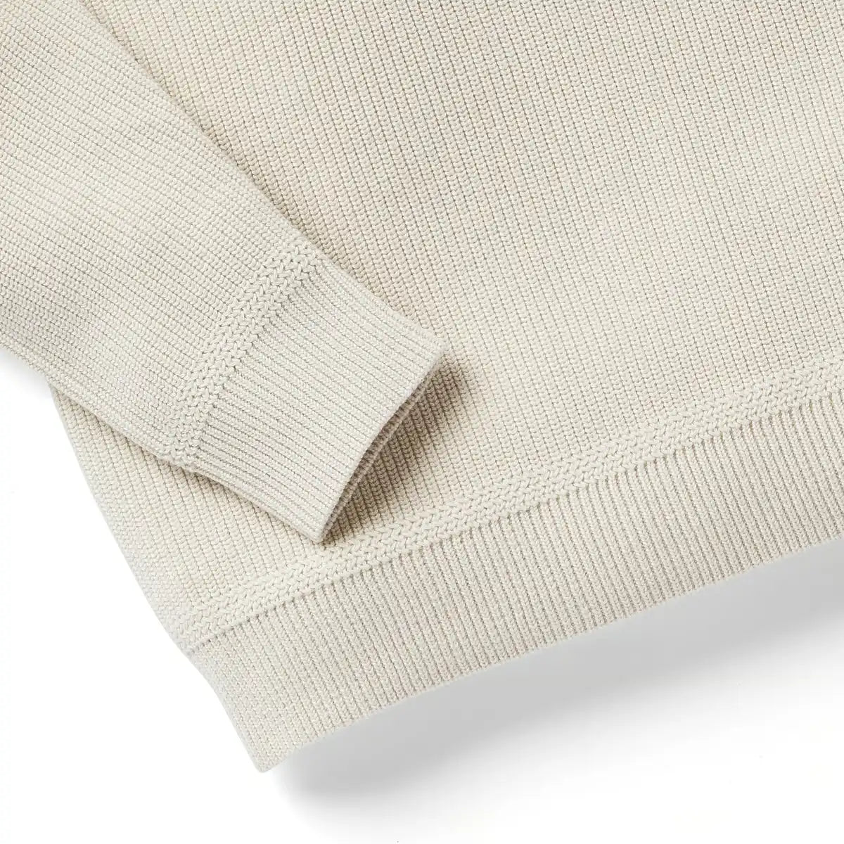 Men's DWR Wool/Cotton Sweater Castle Wall