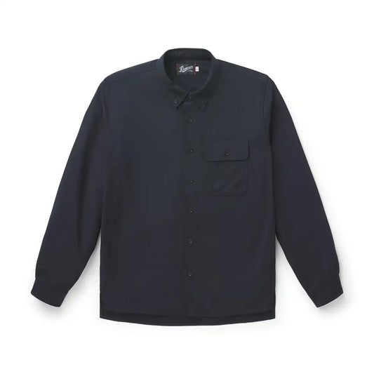 Men's Summer Wool LS Trail Shirt Dark Navy