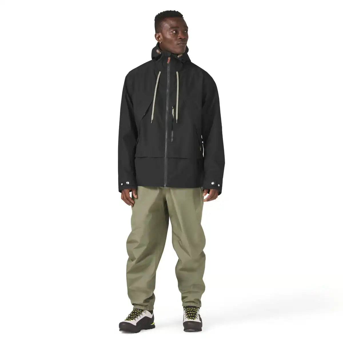 Cascade Crest Packable 3L GTX Jacket Black - M