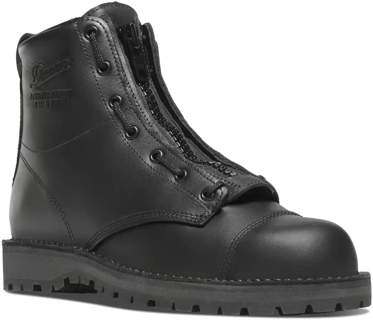 Men's Danner Moto GTX Full Black Zip