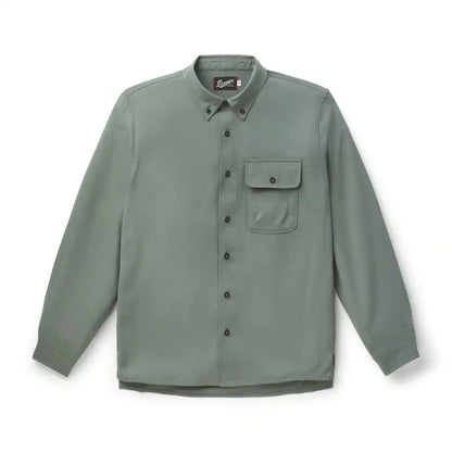 Men's Summer Wool LS Trail Shirt Agave Green
