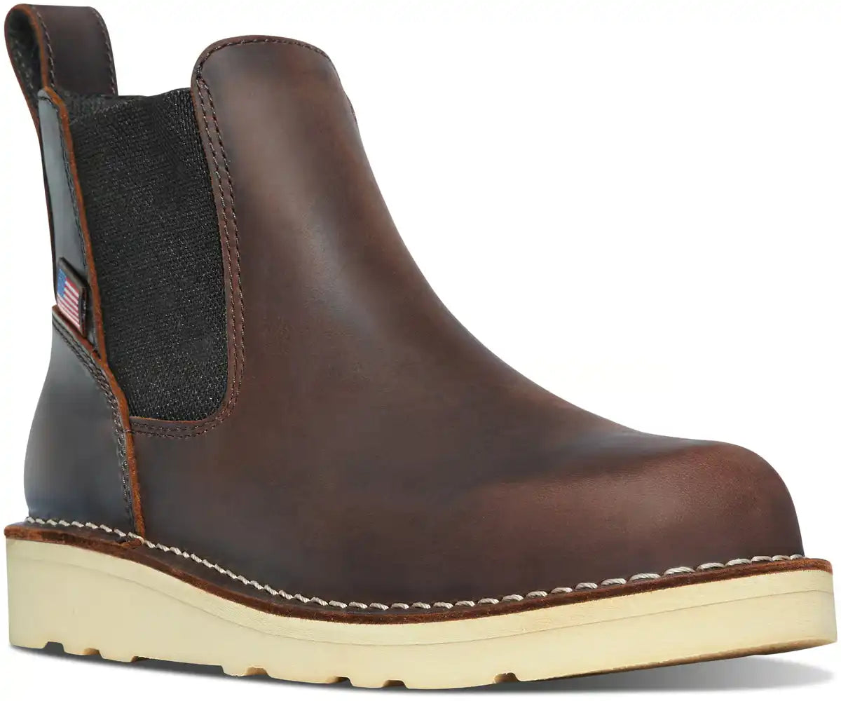 Women's Bull Run Chelsea 5" Brown Wedge