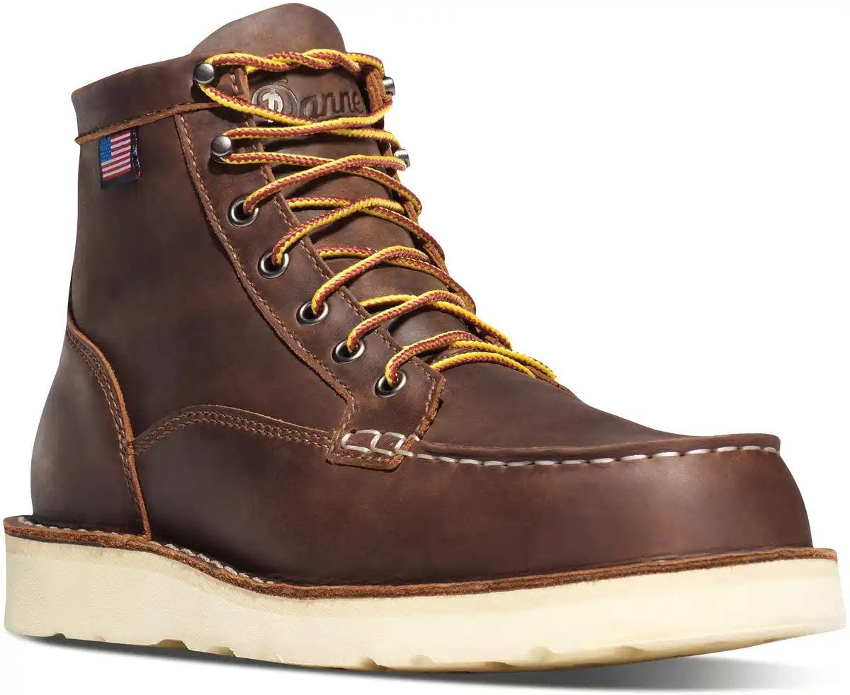Bull Run Moc Toe 6" Brown ST