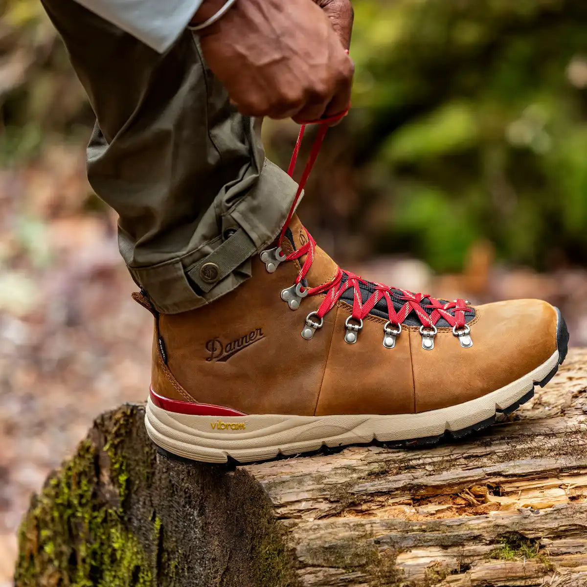 Mountain 600 Leaf 4.5" Grizzly Brown/Rhodo Red GTX M