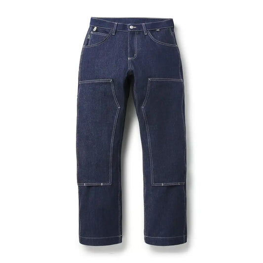 Men's Kenton Double Knee Pants Denim Dark Wash Indigo