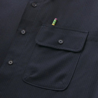 Men's Summer Wool LS Trail Shirt Dark Navy
