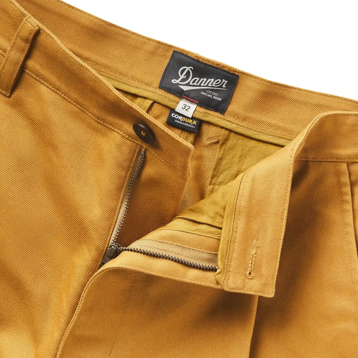 Men's Pleated Forager Pants Golden Brown