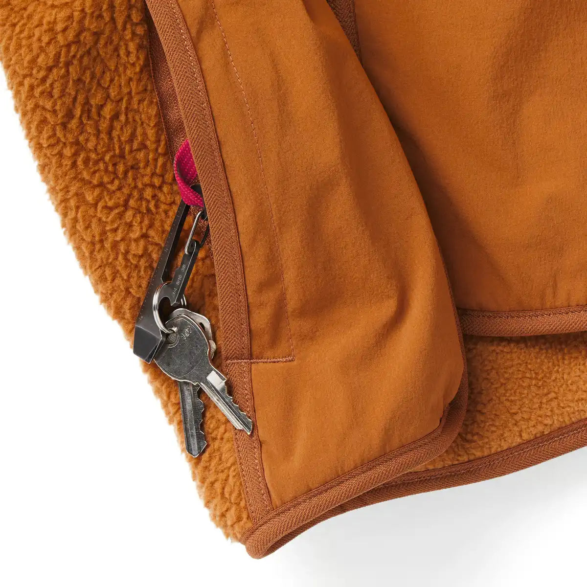 Wolf Creek Sherpa Jacket Glazed Ginger
