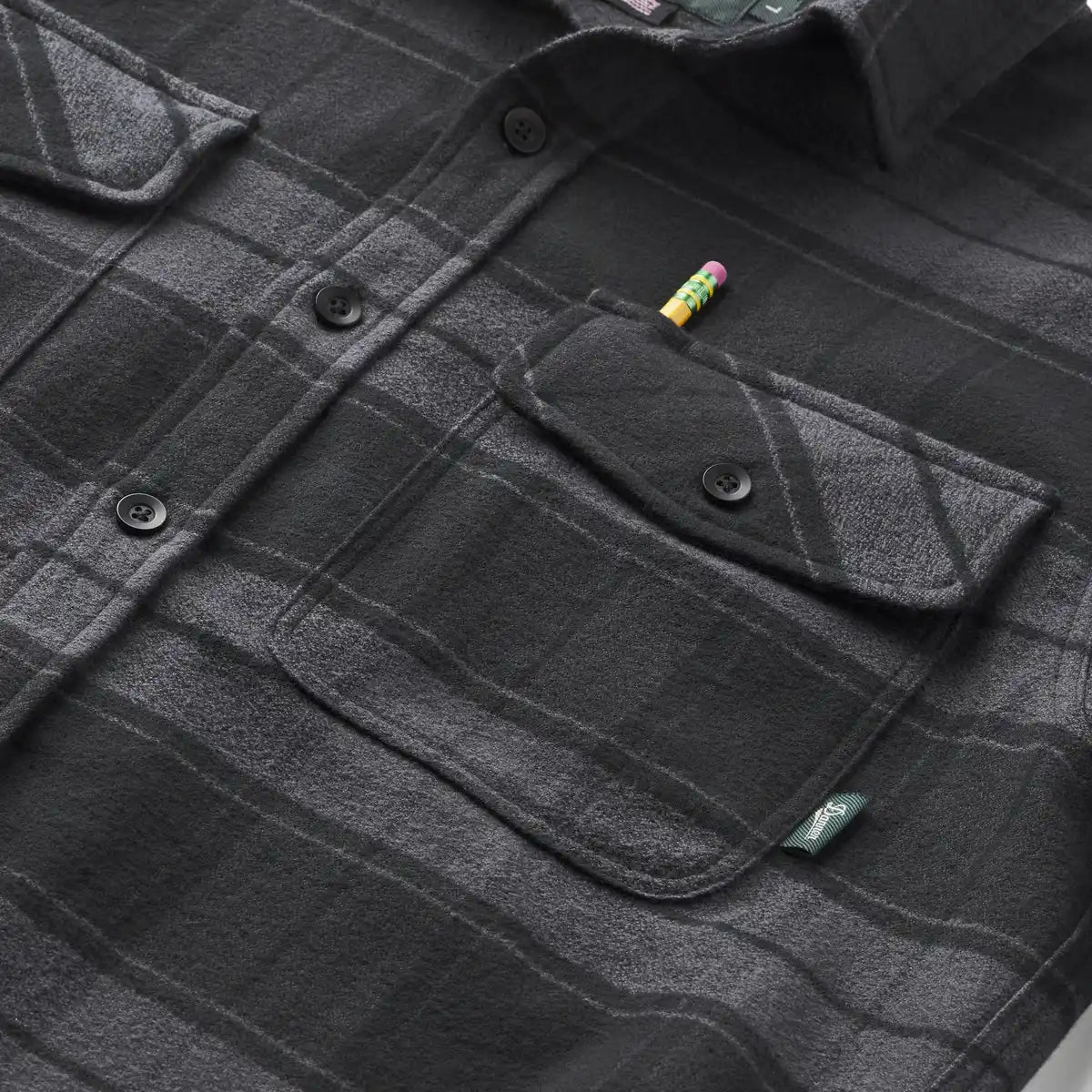 Danner Cedar Mill Cotton Flannel Black Plaid