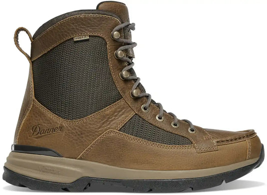 Recurve 7" Light Brown Moc-Toe