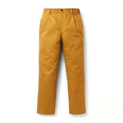Men's Pleated Forager Pants Golden Brown