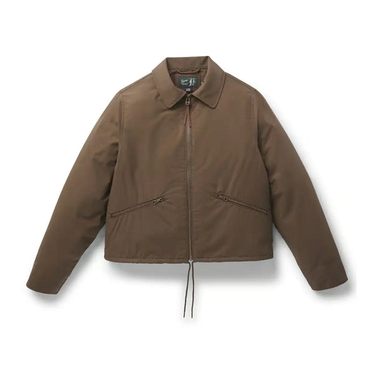 Women's Waxed Primaloft Coaches Jacket Brown