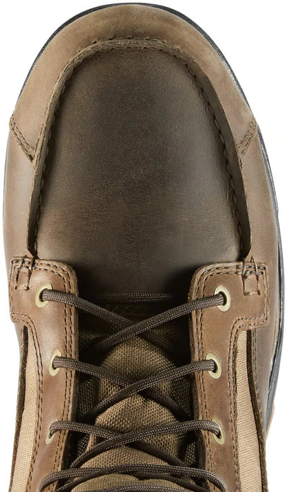 Sharptail Snake Boot Side-Zip 17" Brown