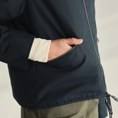 Women's Waxed Primaloft Coaches Jacket Navy