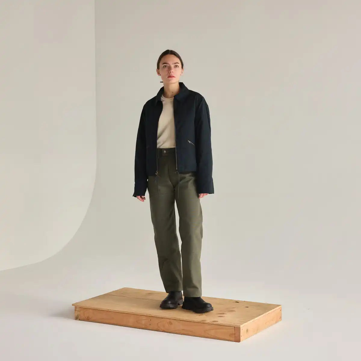 Women's Hawthorne Double Knee Pants Duck Canvas Olive