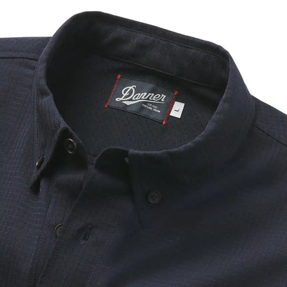 Men's Summer Wool LS Trail Shirt Dark Navy