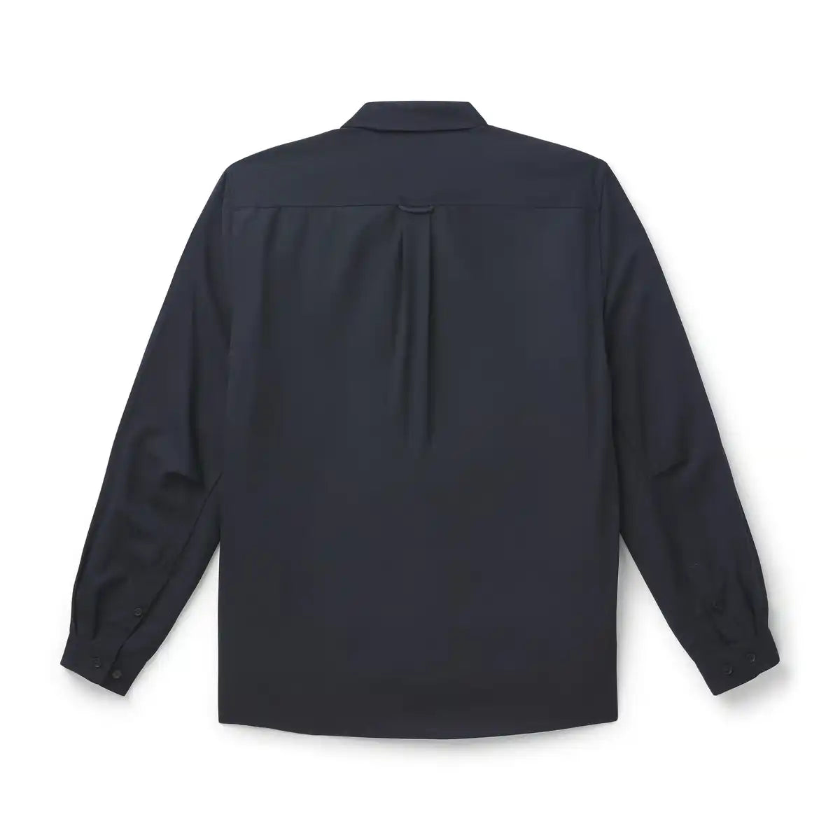 Men's Summer Wool LS Trail Shirt Dark Navy