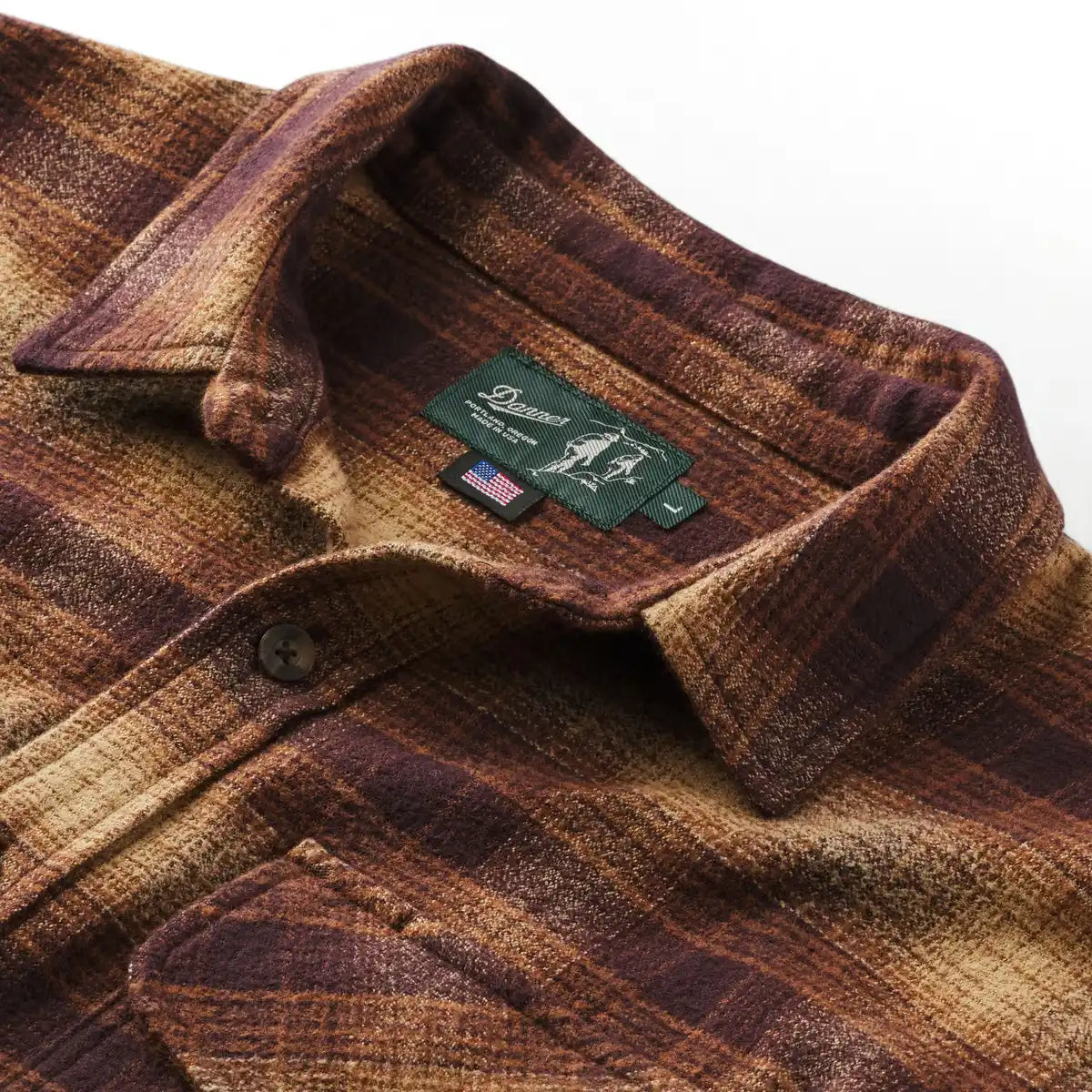 Danner Cedar Mill Cotton Flannel Espresso Plaid