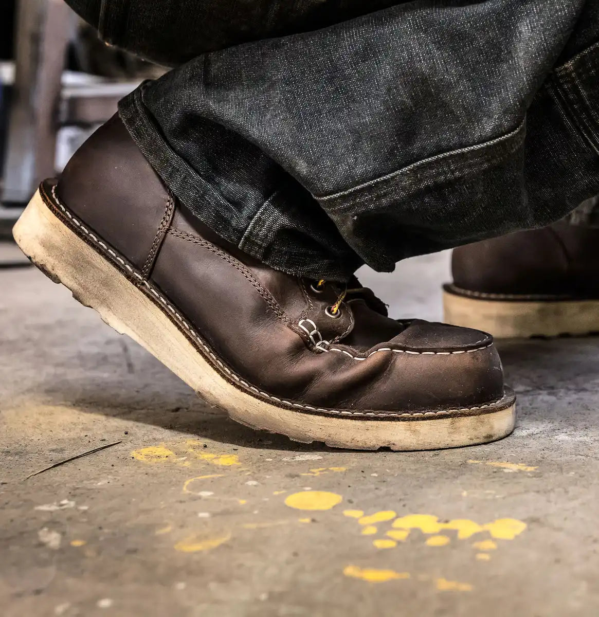 Bull Run Moc Toe 6" Brown