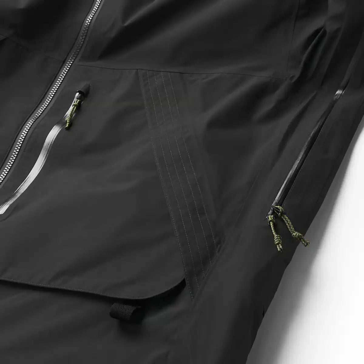 Cascade Crest Packable 3L GTX Jacket Black - M