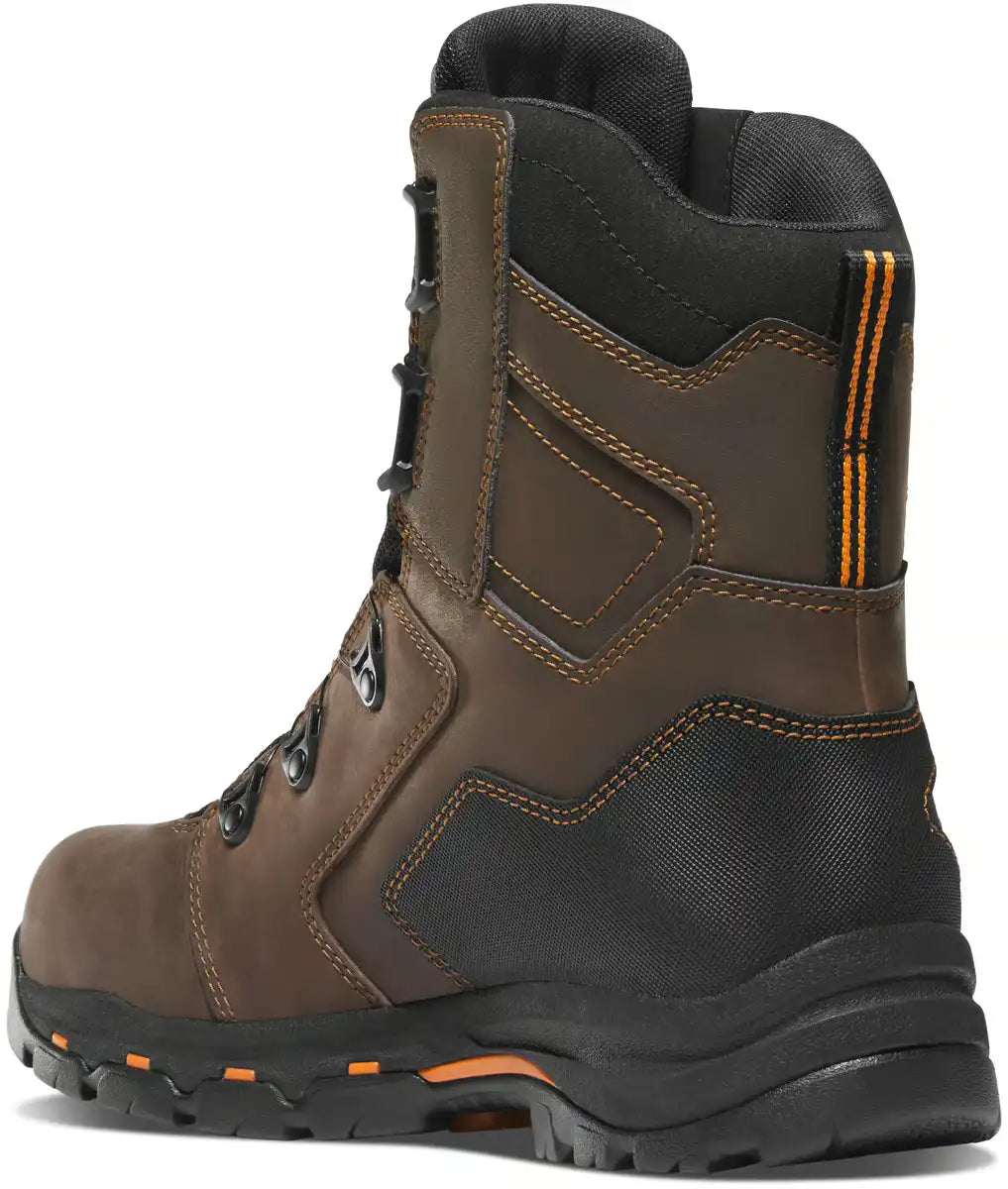 Men's Vicious BOA 8" Brown NMT