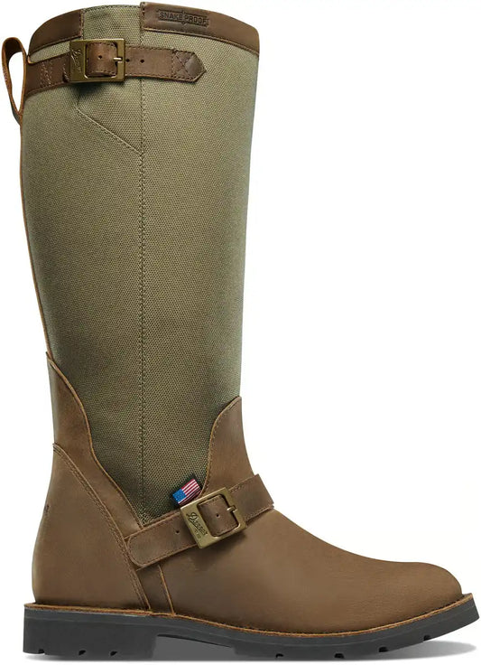 San Angelo Snake Boot 17" Brown