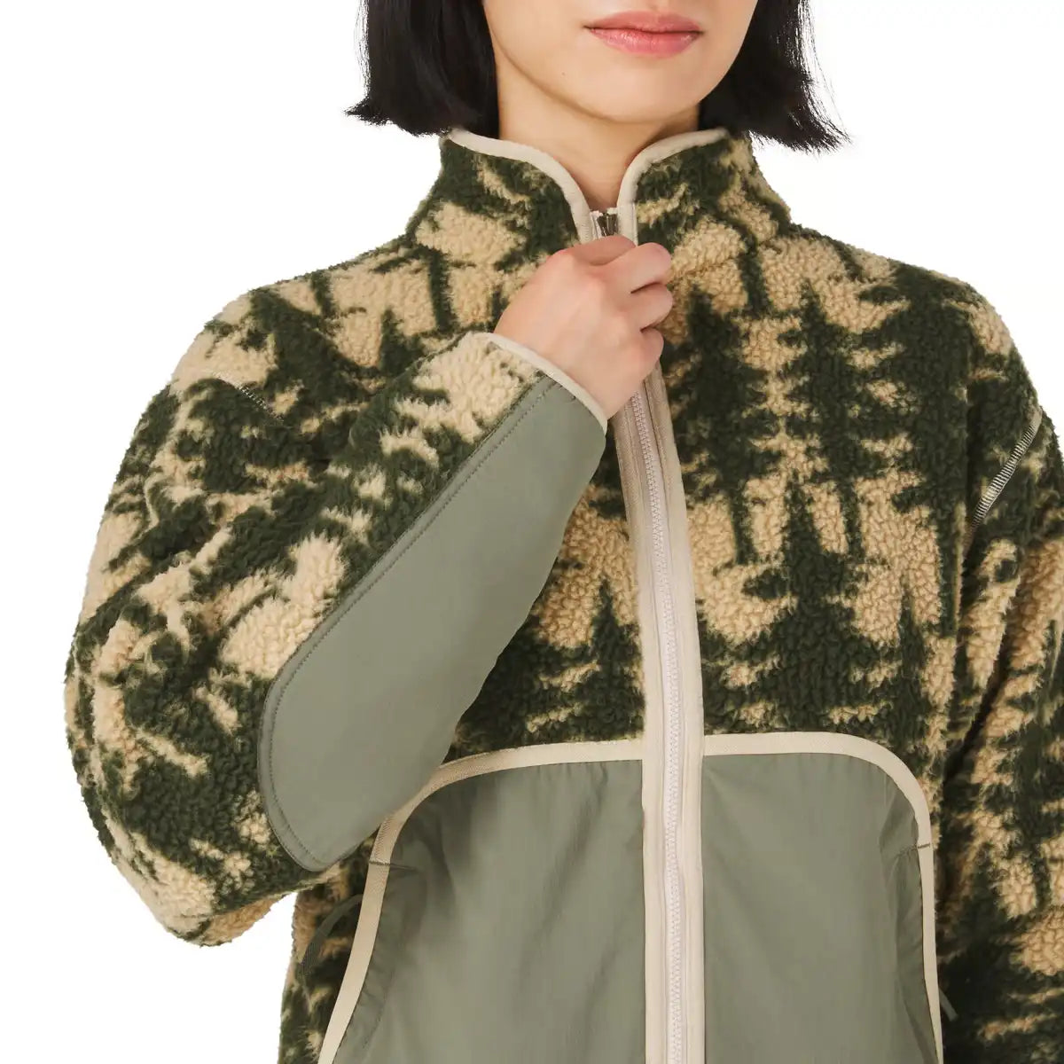 Wolf Creek Sherpa Jacket Douglas/Safari