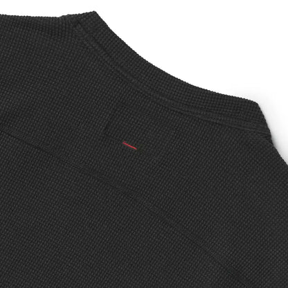 Santiam Waffle LS Tee Black - M