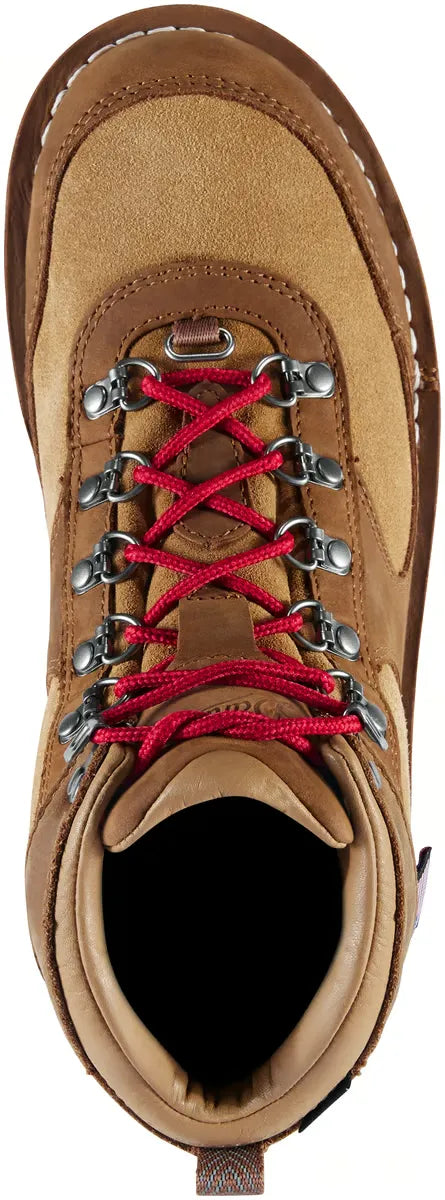 Women's Cascade Crest 5" Grizzly Brown/Rhodo Red GTX