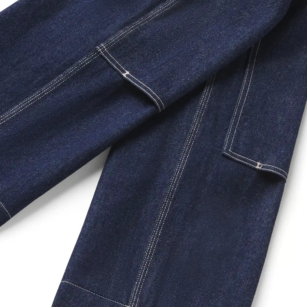 Men's Kenton Double Knee Pants Denim Dark Wash Indigo
